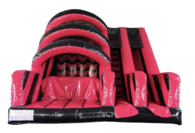 10ft platform Cliff/Base Jump and Slide, a bounce and slide combo for hire from The Bounce Generation