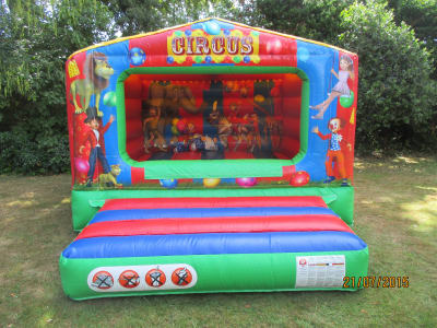 10 x 10 Circus Box Unit Castle Hire Surrey, a bouncy castle for hire from Alpha Bouncy Castles & Events