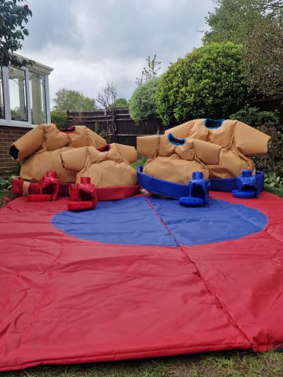 Sumo Suits - Juniors, a inflatable game for hire from Airscape Events