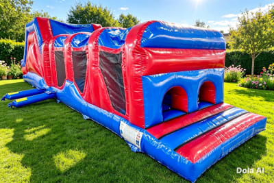 *NEW* Assault Course Energy Family Challenge, a assault course for hire from Bromley Bouncy Castles