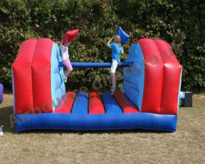 12ft x 10ft Junior Pole Joust, a inflatable game for hire from Bounce Mania