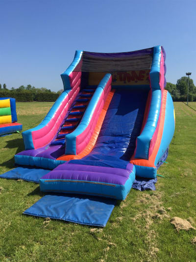 Inflatable Slide (Party Theme), a inflatable slide for hire from The Bounce Generation