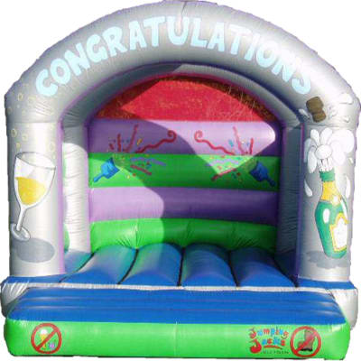 15 Congrats, a bouncy castle for hire from Jumping Jacks