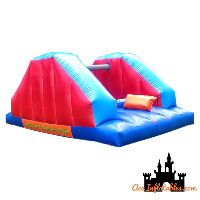 Pole Joust / Pillow Bash Inflatable game, a inflatable game for hire from Ace Inflatables