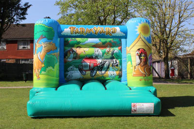 Farmyard Bouncy castle, a bouncy castle for hire from Allsorts Inflatables
