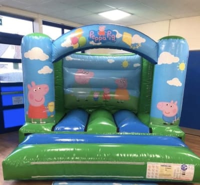 10ft x 10ft Low Height Peppa Pig Bouncy Castle, a bouncy castle for hire from Bouncy Castle Factory