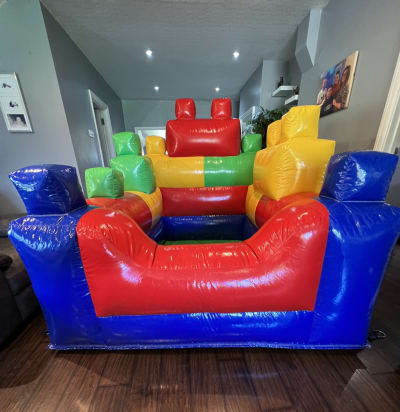Ball Pond Lego Theme, a soft play set for hire from Bromley Bouncy Castles
