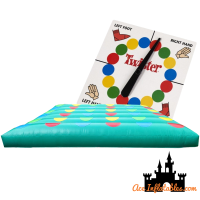 12ft x 12ft Inflatable Twister, a inflatable game for hire from Ace Inflatables