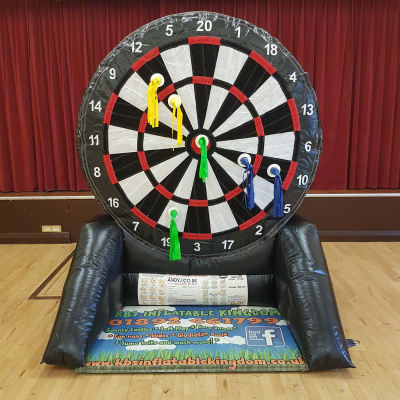 Inflatable Darts, a inflatable game for hire from KBS Inflatable Kingdom