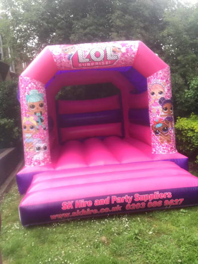 LOL SURPRISE BOUNCY CASTLE, a bouncy castle for hire from SK Hire Events