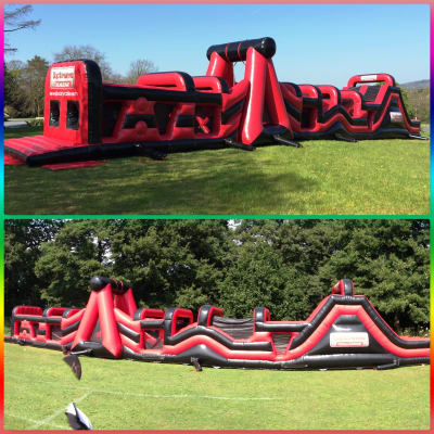 Assault Course ‘Extreme’ Challenge Kids & Adults, a assault course for hire from Bromley Bouncy Castles