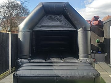 Black Castle, a bouncy castle for hire from Bouncy Castle Club