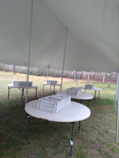 30′ x 30′ Frame Tent – Tri-State Tent and Party Rentals