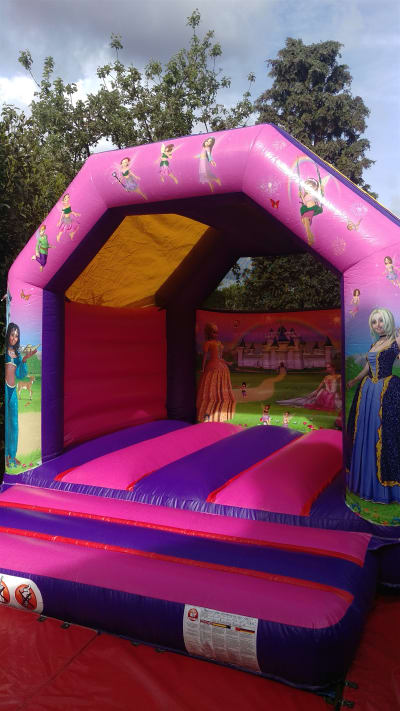 10ft x 13ft Princess Theme Bouncy Castle parent, a bouncy castle for hire from Abc Party Hire