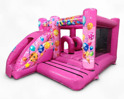 Pink Balloons Bouncy Castle Hire East London
