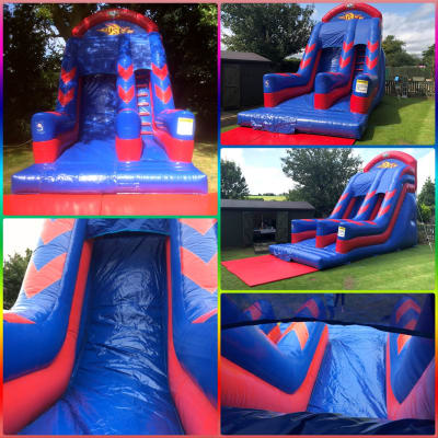 2 - Rush Slide Kids & Adults, a inflatable slide for hire from Bromley Bouncy Castles