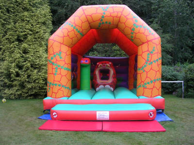 Adult Tiger Cubs, a adult bouncy castle for hire from Jump & Bounce