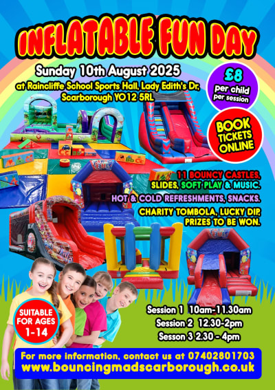 Bouncing Mad Fun Days in Scarborough