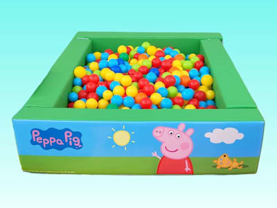 Ball Pit 4x4ft Peppa Pig, a soft play set for hire from Have A Bounce