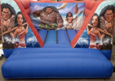 Moana Theme Low Height Castle, a bouncy castle for hire from Kidz Smile