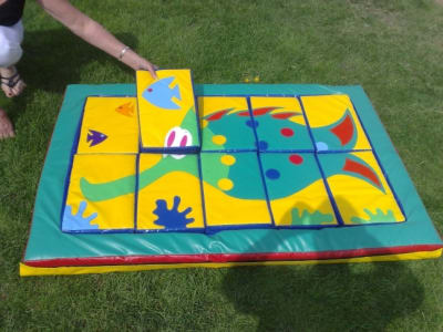 Soft Play Fish Puzzle, a soft play set for hire from 1st Choice Inflatables