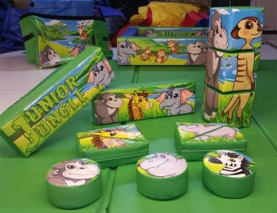 (BPSP-04) Jungle Softplay, a soft play set for hire from KiDz Parties LLP