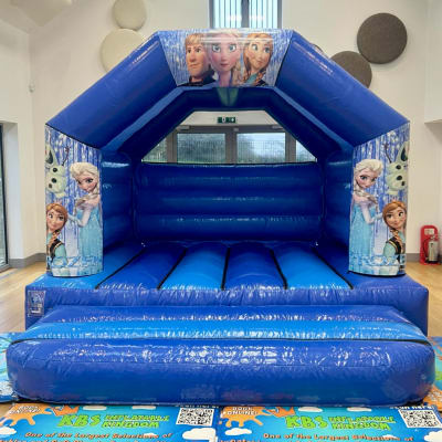 Frozen Bouncy Castle, a bouncy castle for hire from KBS Inflatable Kingdom
