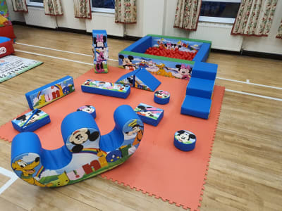 Character Themed Soft Play Set, a soft play set for hire from Allsorts Inflatables