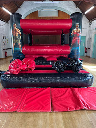 Boxing Ring, a inflatable game for hire from Elmbridge Inflatables