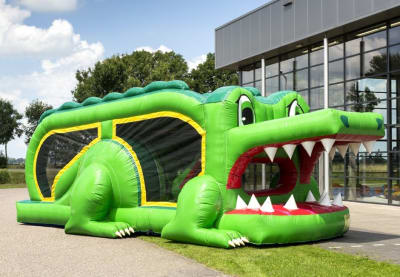Crocodile Obstacle Course, a assault course for hire from Allsorts Inflatables