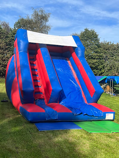 10ft Mega Slide, a inflatable slide for hire from Betchley's Bouncy Castles