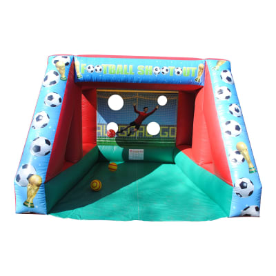 Penalty Shootout, a inflatable game for hire from JV Bouncy Castle Hire