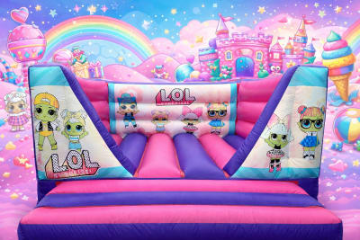 LOL bouncy castle, a bouncy castle for hire from Croydon Bouncy Castles