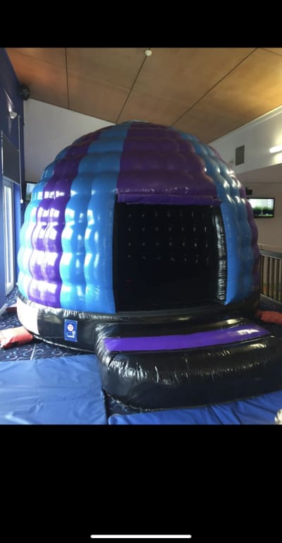 12ft x 16ft Disco Dome, a disco dome for hire from Sploj