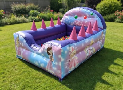 Princess Party Ball Pool, a soft play set for hire from The Bounce Boutique