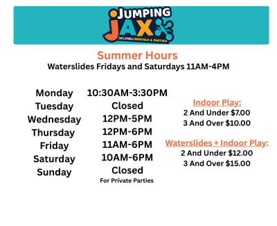 Jumping Jax | Bounce House & Slide Rentals | Greenwood, SC