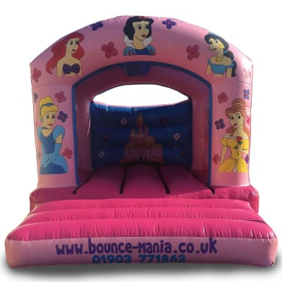 12ft x 14ft Princess Bouncy Castle, a bouncy castle for hire from Bounce Mania