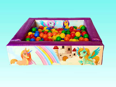 Ball Pit 4x4ft Unicorn, a soft play set for hire from Have A Bounce