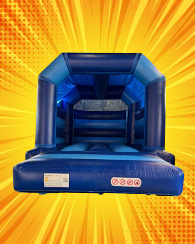 Blue Children's Bouncy Castle, a bouncy castle for hire from Tilley's Bouncy Castles and Soft Play Hire