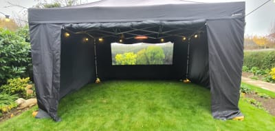 3 x 4.5 m Marquee (Black) hire