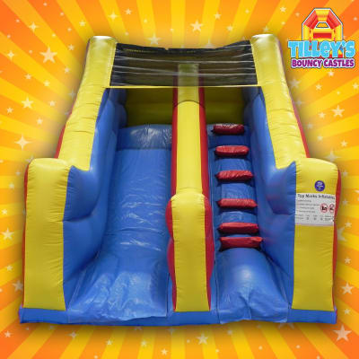 Fun Day Children's Slide, a inflatable slide for hire from Tilley's Bouncy Castles and Soft Play Hire