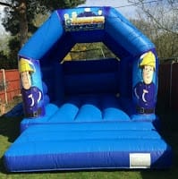 FIREMAN SAM BOUNCY CASTLE 15FT vs 11ft, a bouncy castle for hire from All Bounce Surrey