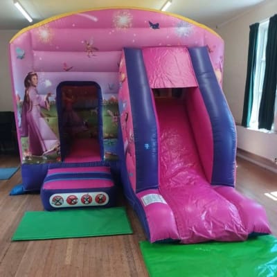 Enchanted Princess Bounce and Slide, a bounce and slide combo for hire from Bounce Again