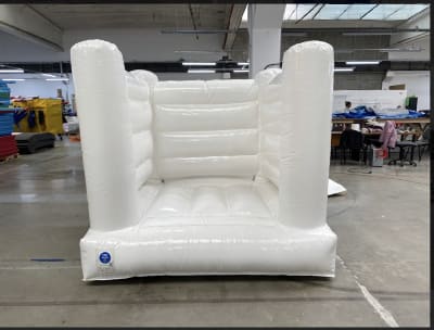 *NEW* Bouncy Castle Pastel White Micro (INSIDE Hire ), a bouncy castle for hire from Bromley Bouncy Castles