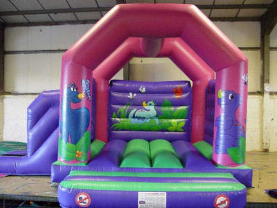 16 x 13 Dino Bounce and Slide, a bounce and slide combo for hire from Jump & Bounce