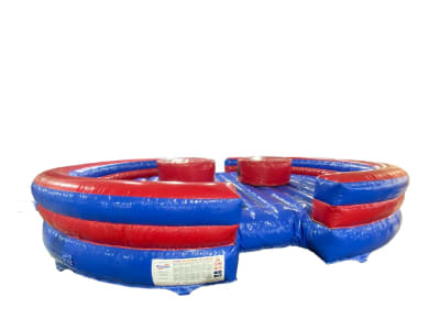 Gladiator Duel, a inflatable game for hire from Playdays Parties