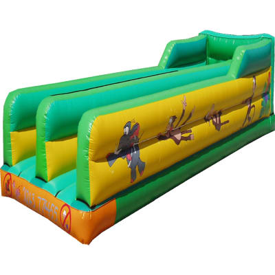 Jungle Bungee Run, a assault course for hire from Jumping Jacks