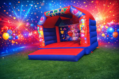 Party time adult castle, a adult bouncy castle for hire from Croydon Bouncy Castles