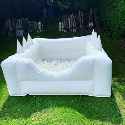 White Ball Pool, a soft play set for hire from Playdays Parties