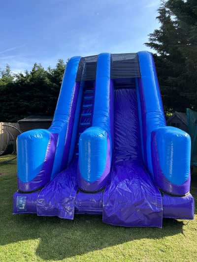 Large Inflatable Slide (10ft Platform), a inflatable slide for hire from Sploj